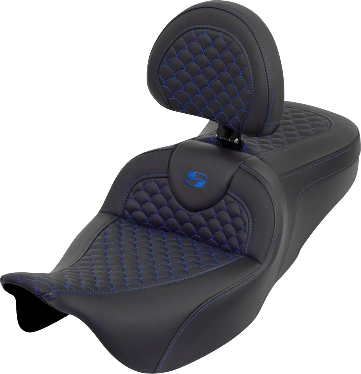 Saddlemen RoadSofa Dragon Scale Stitch 2-Up Seat