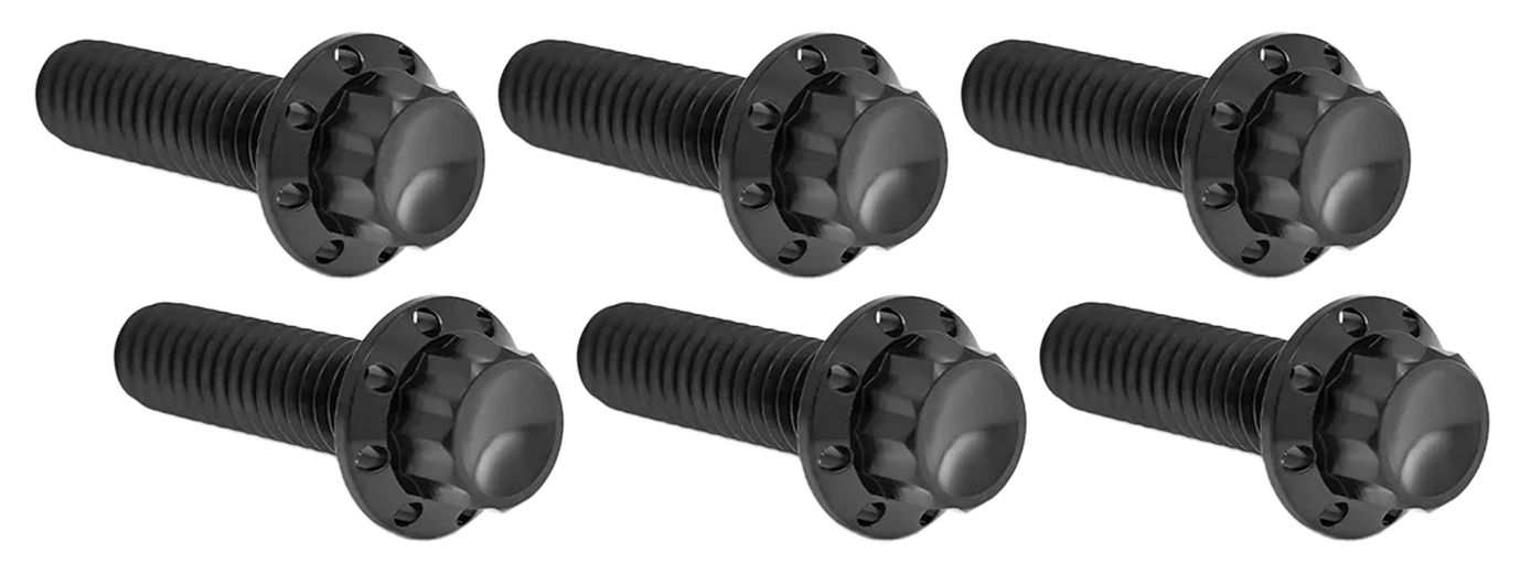 Arlen Ness Transmission Top Cover Titanium 12-POINT Bolt Kits – Hardware