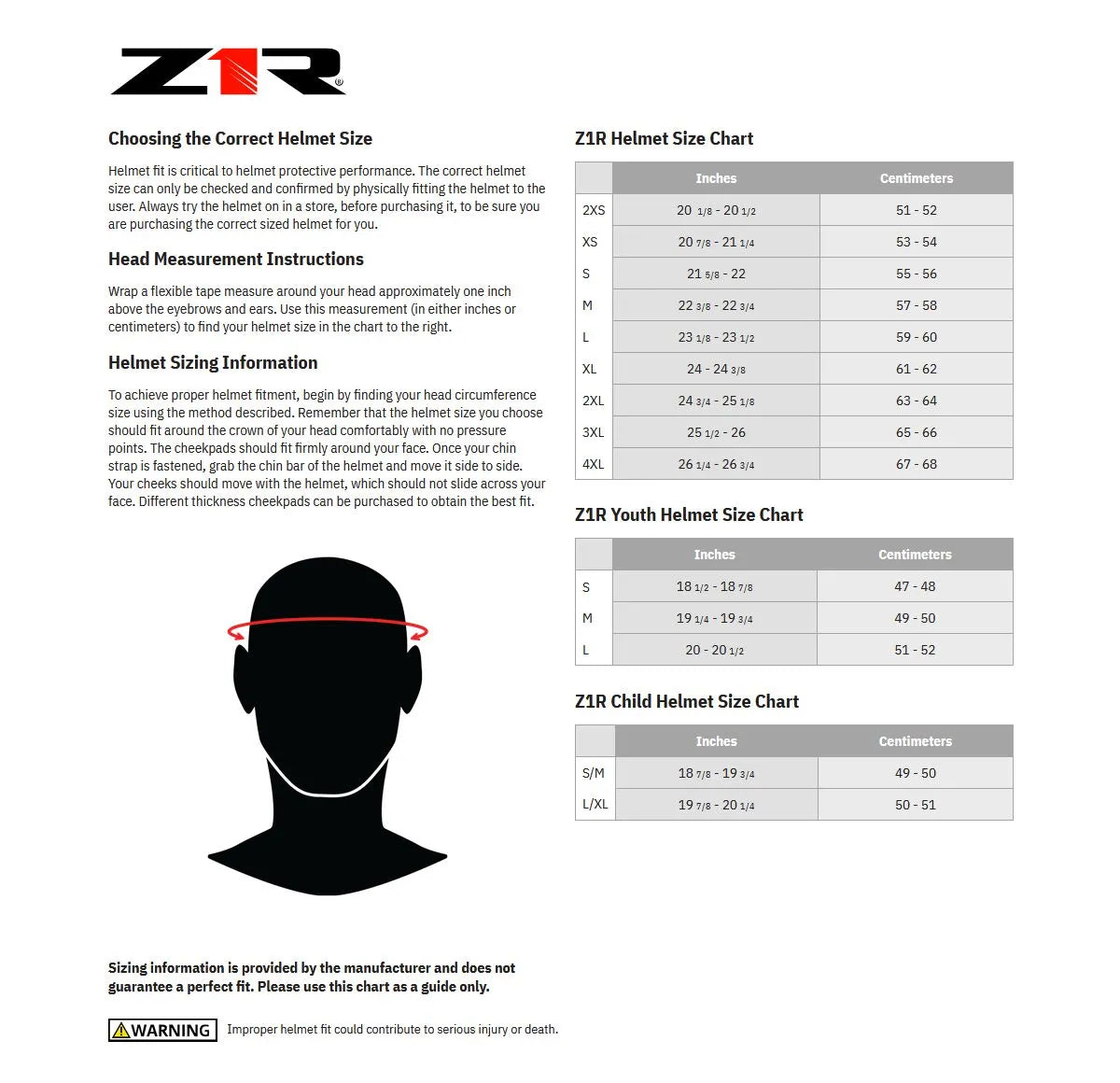 Z1r Range 2.0 Helmet - Dual Sport Black Gloss