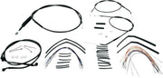 BURLY BRAND Complete Black Vinyl Cable/Line Kit for 14" Ape