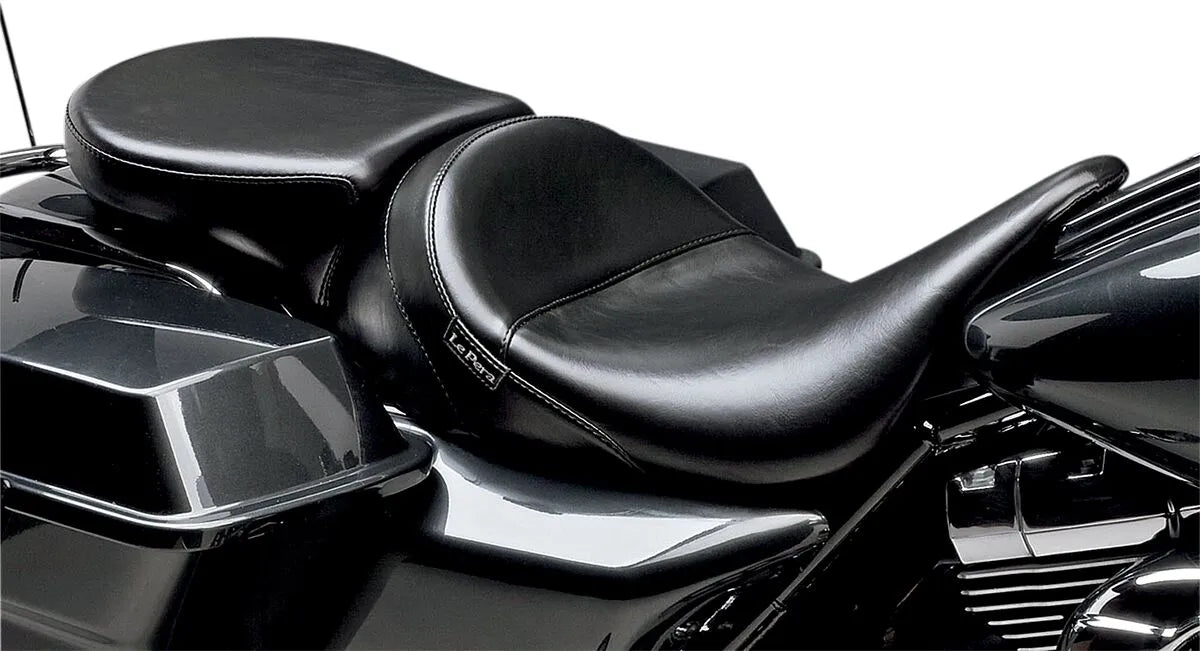 Le Pera Aviator Pillion Pad - Premium Vinyl - For Harley Davidson