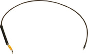 La Choppers Midnight Braided Clutch Cable for Ape Hanger