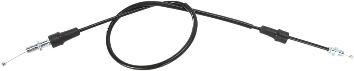 MOOSE OFFROAD HARD-PARTS Black Vinyl Throttle Cable