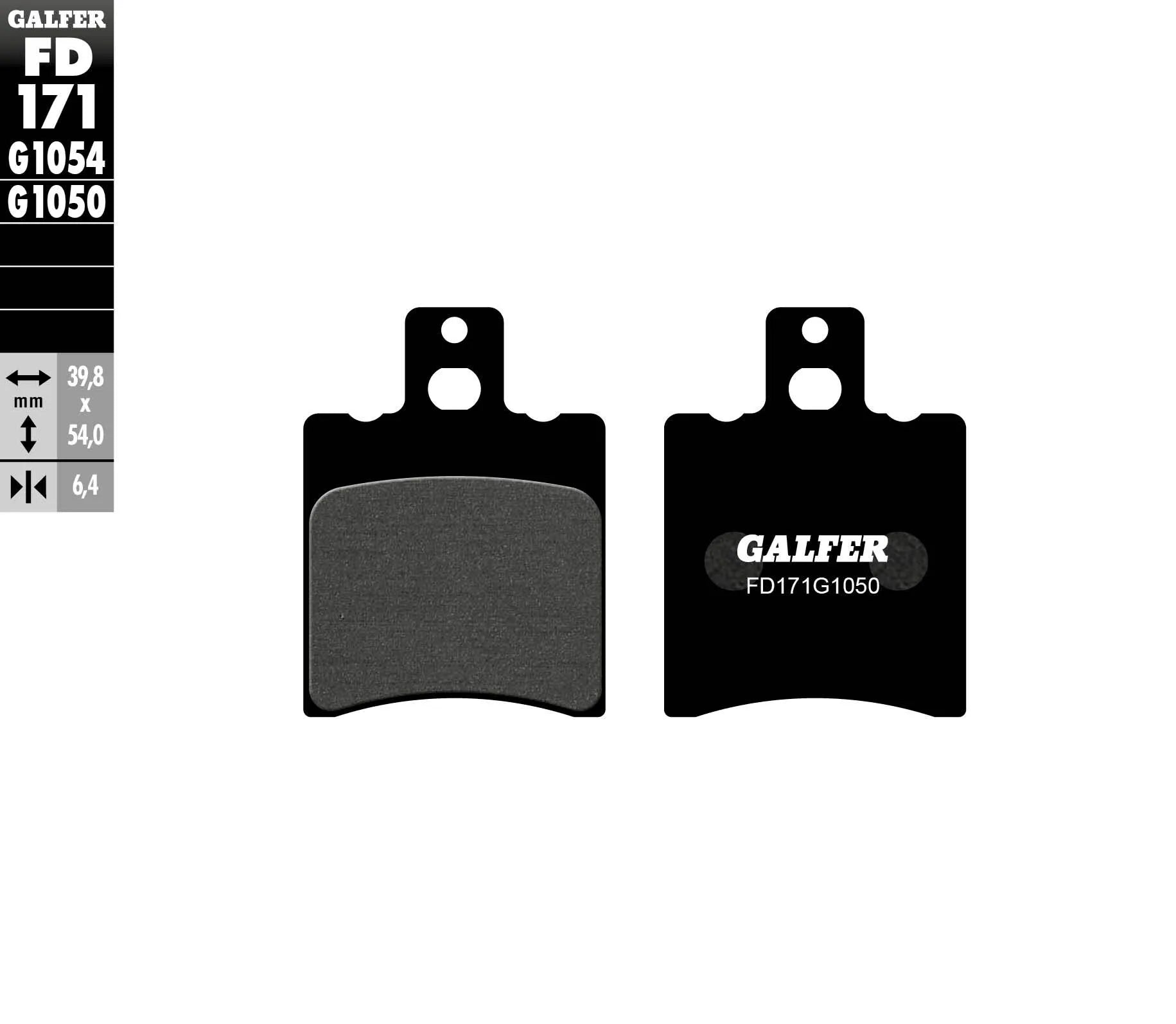 Galfer Organic Brake Pad Set