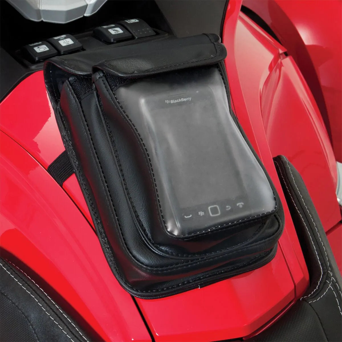 Show Chrome Double Tank Pouch