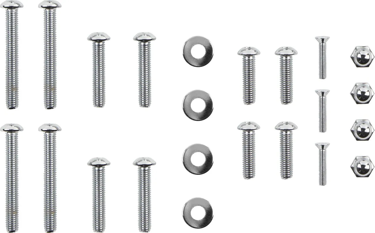 Show Chrome Sissy Bar Kit - Black & Chrome