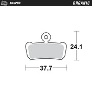 Moto-Master Organic Brake Pad for SRAM Guide & Avid Elixir Trail
