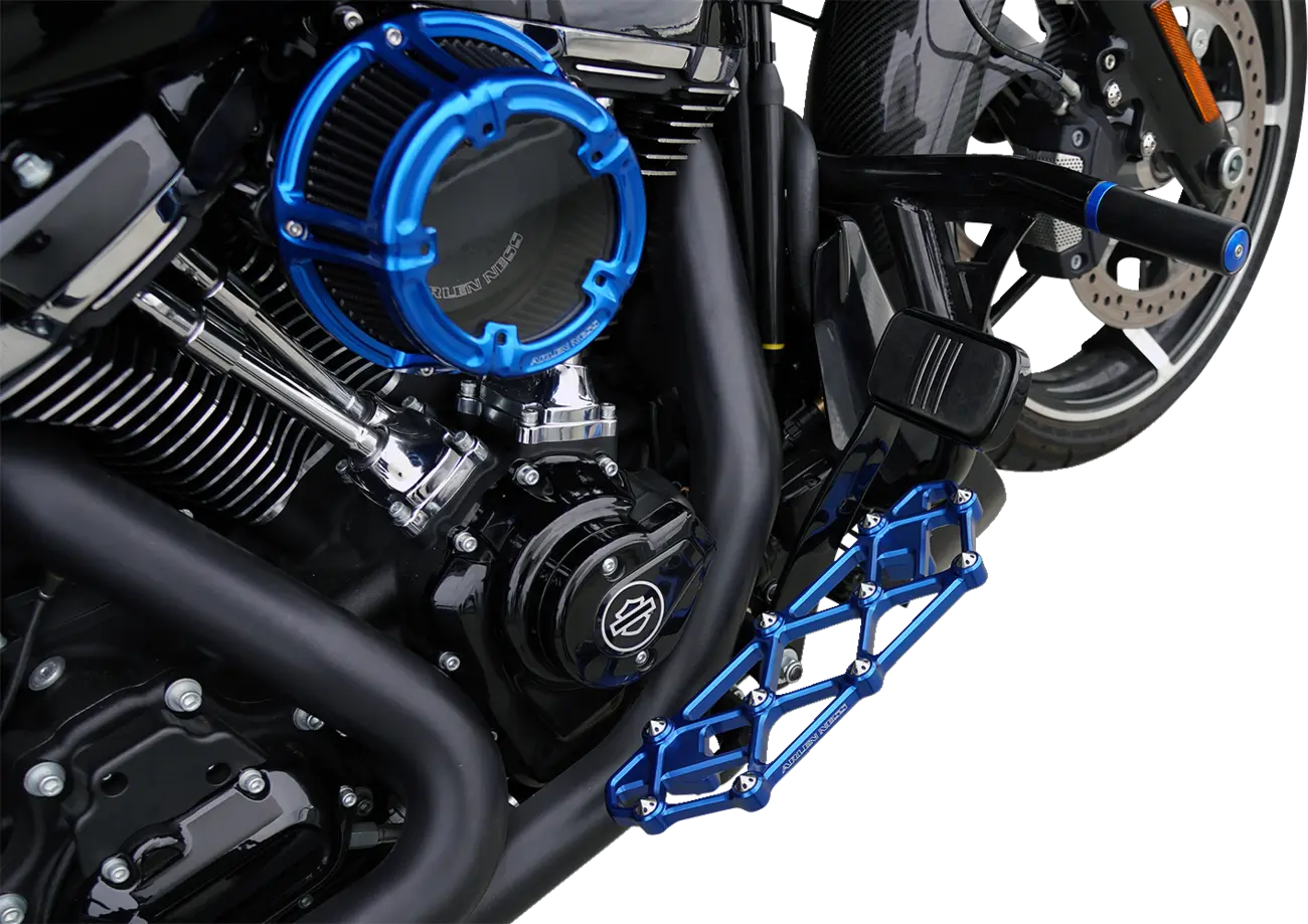 Arlen Ness Diamond Floorboards - Blue