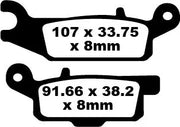 Ebc Tt Sport Carbon Fusion Brake Pads - Front
