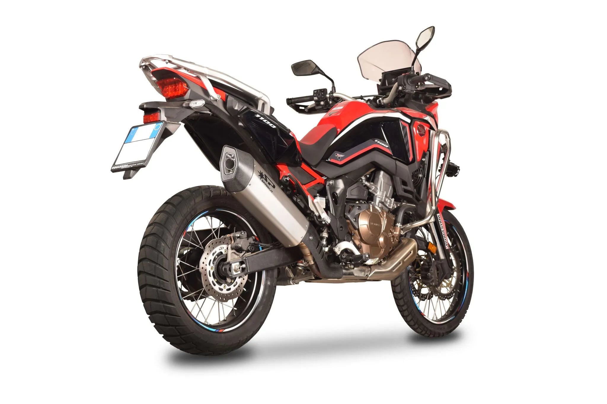 Spark Fighter Slip-on Muffler With Titanium Body - ECE Street Legal Approved