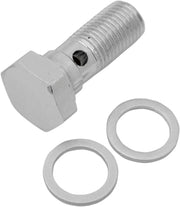 Drag Specialties Universal Chrome Steel Banjo Bolt