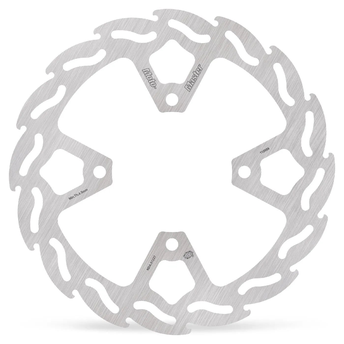 Moto-master Flame Series Brake Rotor For Enhanced Performance - Rear