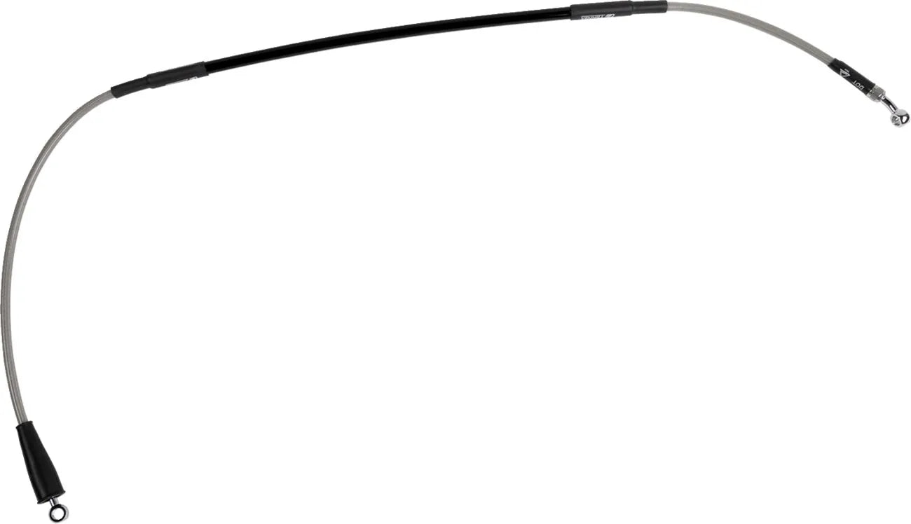 Moose Offroad Stainless Steel Braided Brake Line Front