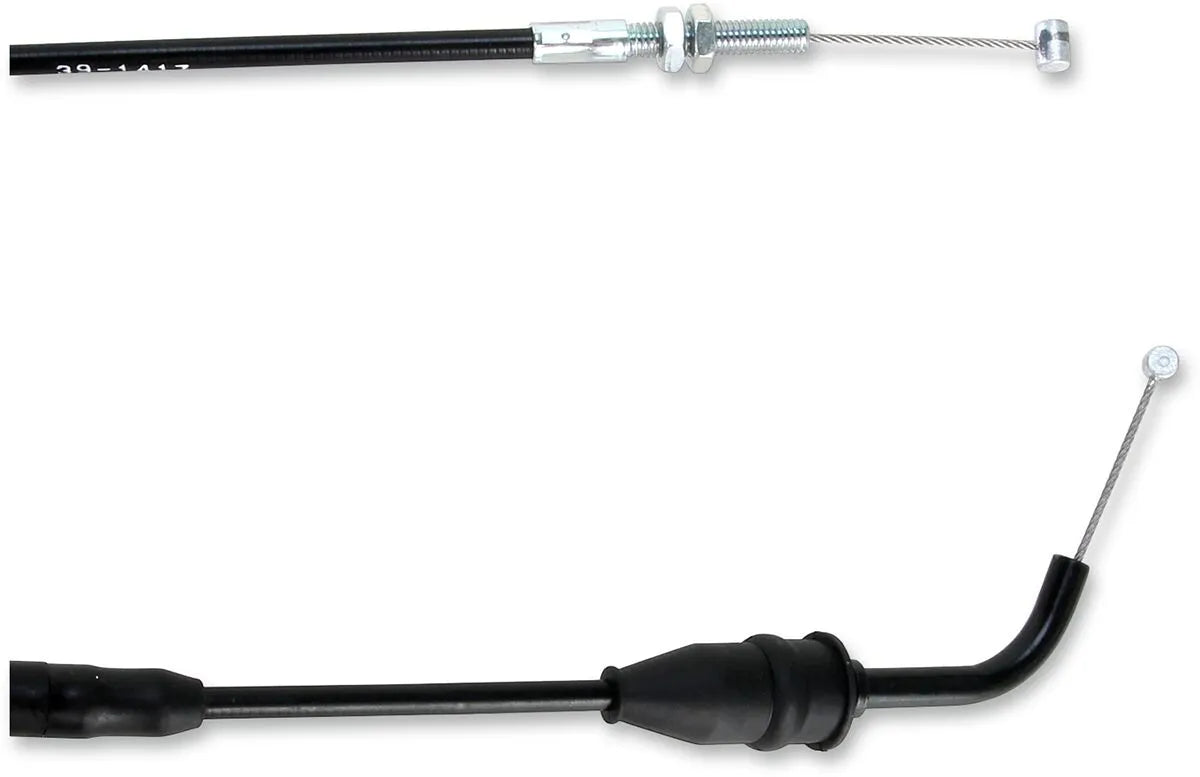 MOOSE OFFROAD HARD-PARTS Black Vinyl Throttle Cable