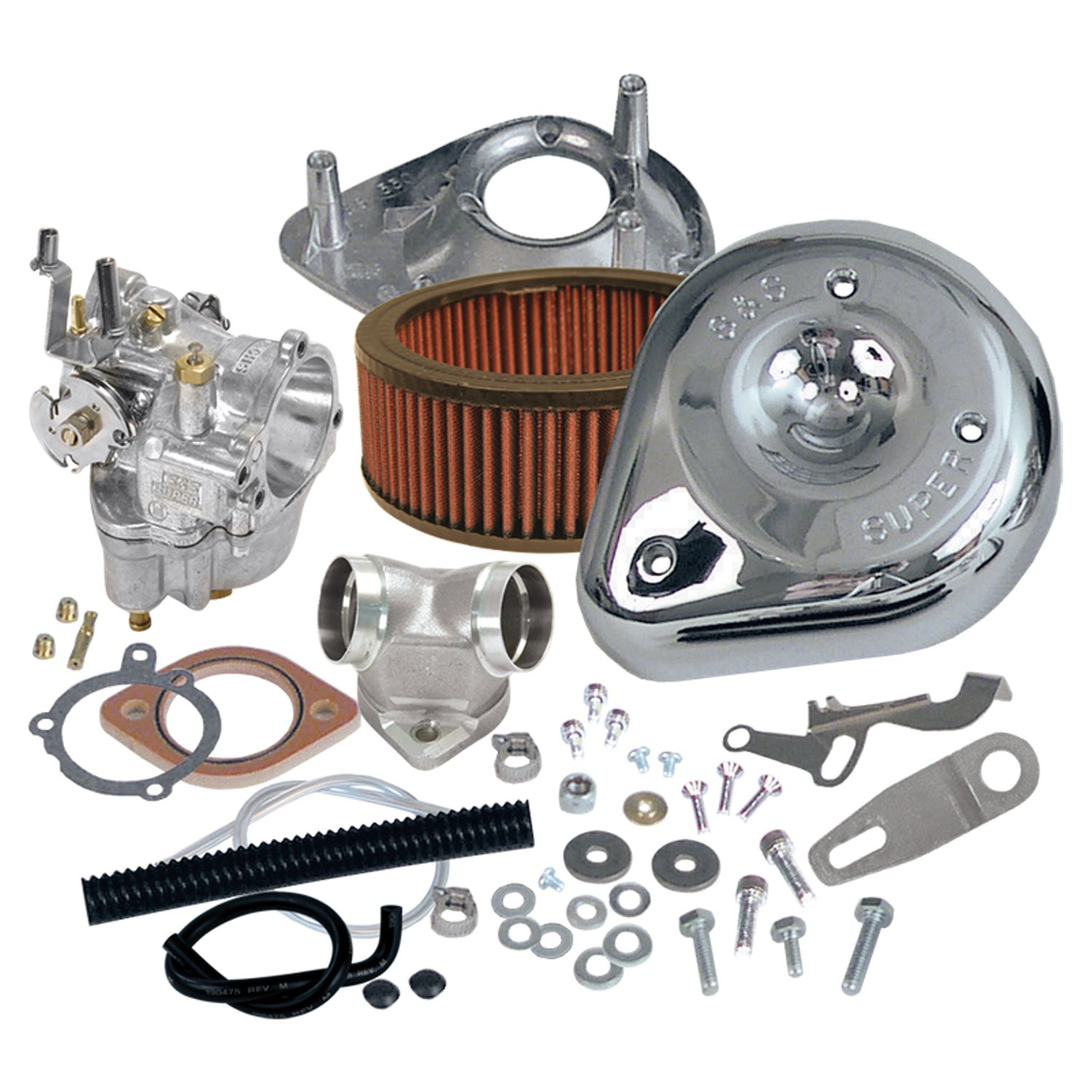 S&S Super-E and Super-G Carburetor Kits – Intake