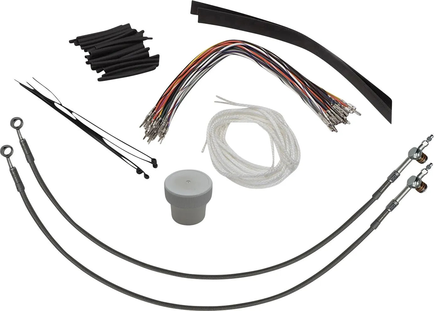 Fat Baggers Inc. Control Installation Kit for 14" Ape Hangers