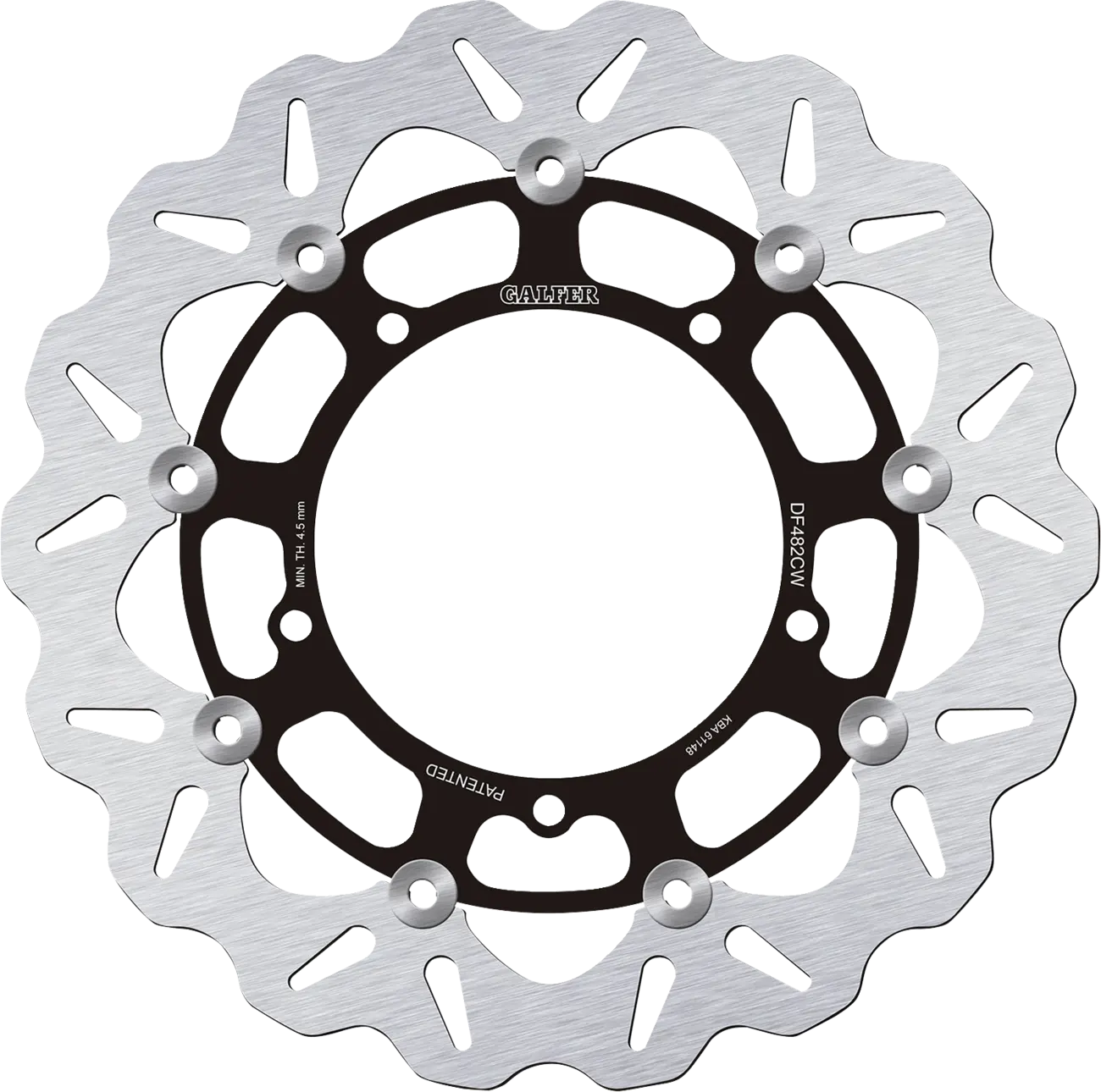 Galfer Brake Rotor For Motorcycle - High-carbon Stainless Steel