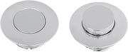 Drag Specialties Pop-up Gas Cap - Chrome Billet Aluminum