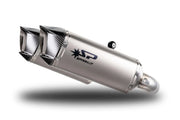 Spark Force Evo Slip-on Muffler With Carbon Fiber End Cap - ECE Street Legal Approved