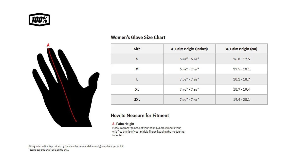 100% Women's Ridecamp Off-road Gloves - Black/Fluorescent Yellow