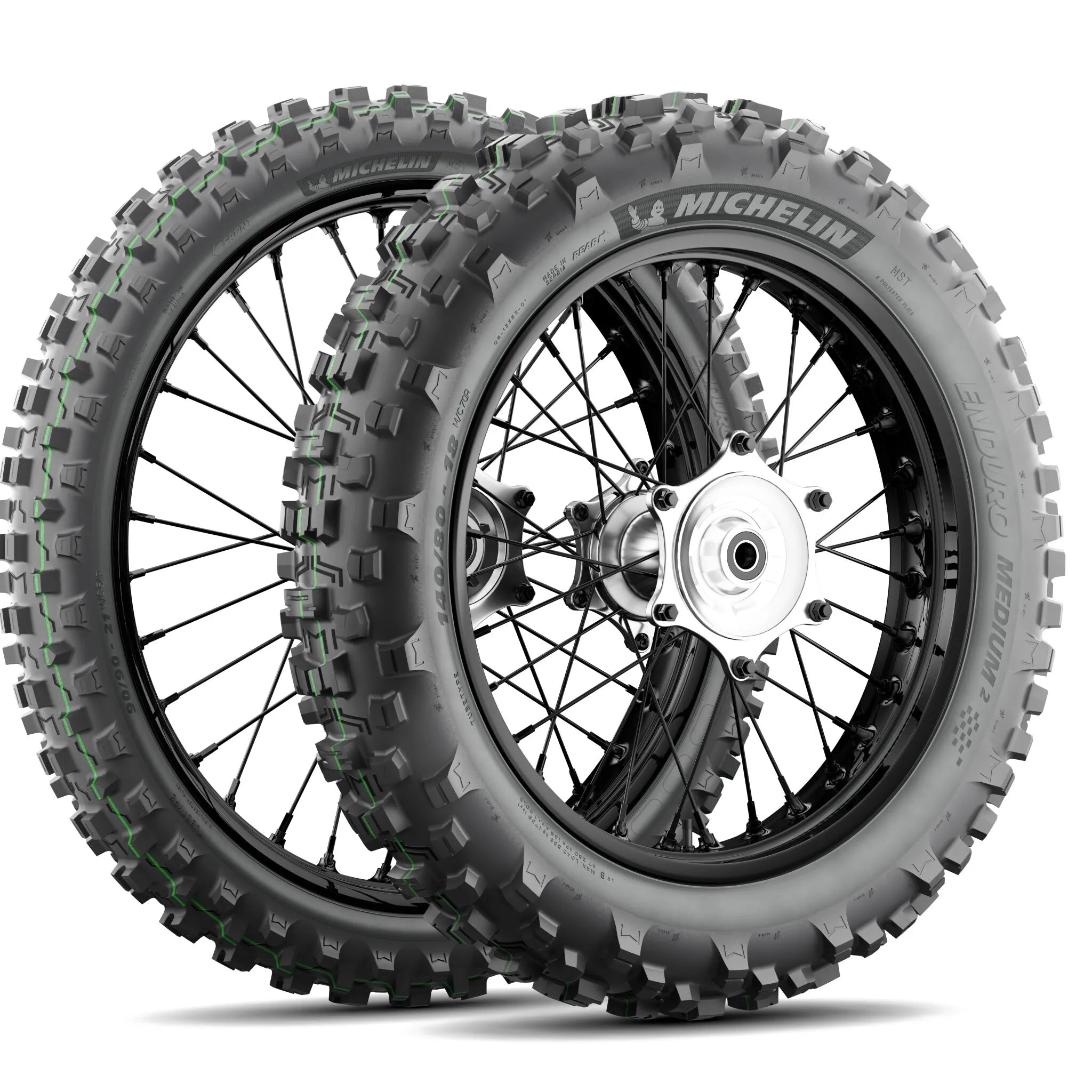 Michelin Enduro Medium 2 Tire - 120/90-18 Rear