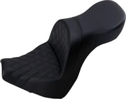 Saddlemen Explorer Seat - Lattice Stitch - For Harley Davidson
