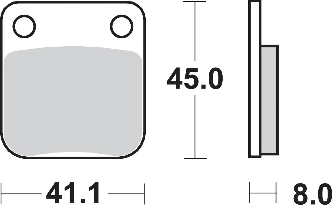 Sbs Si Offroad Sintered Brake Pads - Front & Rear