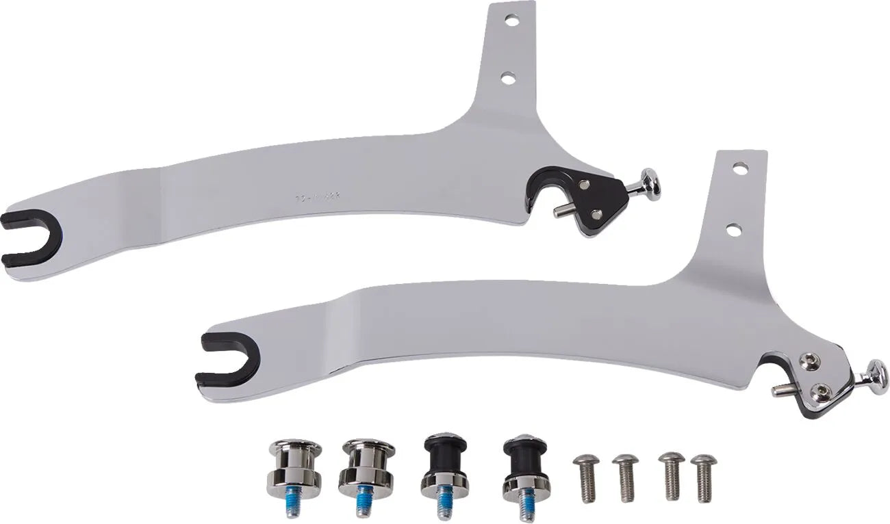 Cobra Detachable Mini Backrest - Chrome Finish