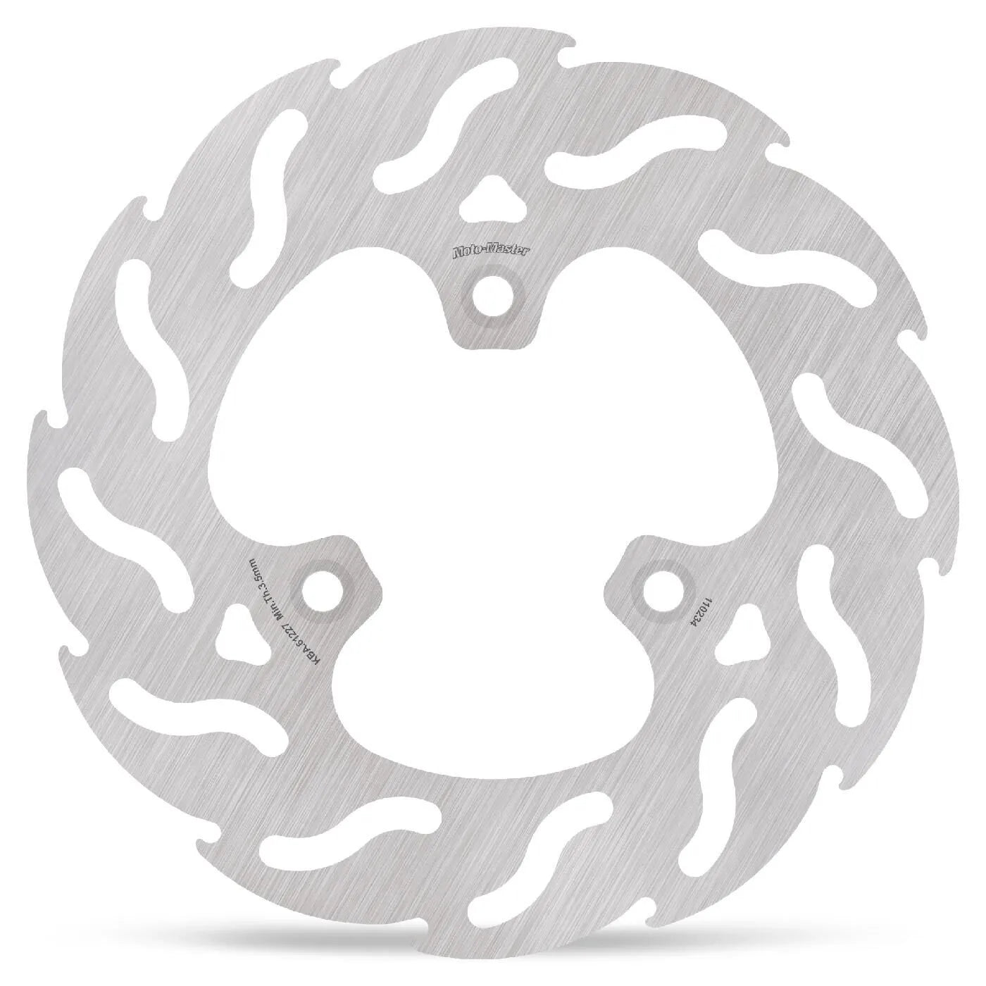 Moto-master Flame Series Brake Rotor For Motorcycles - Front & Rear