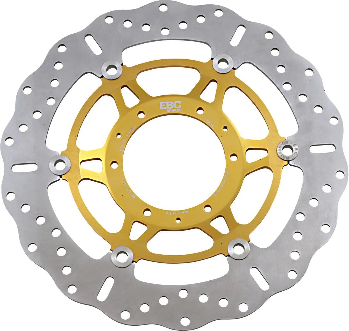 Ebc Pro-lite Xc Contour Brake Rotor - Front