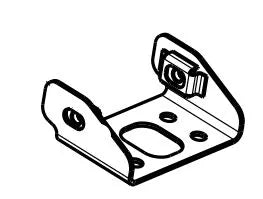 Akrapovic Muffler Bracket