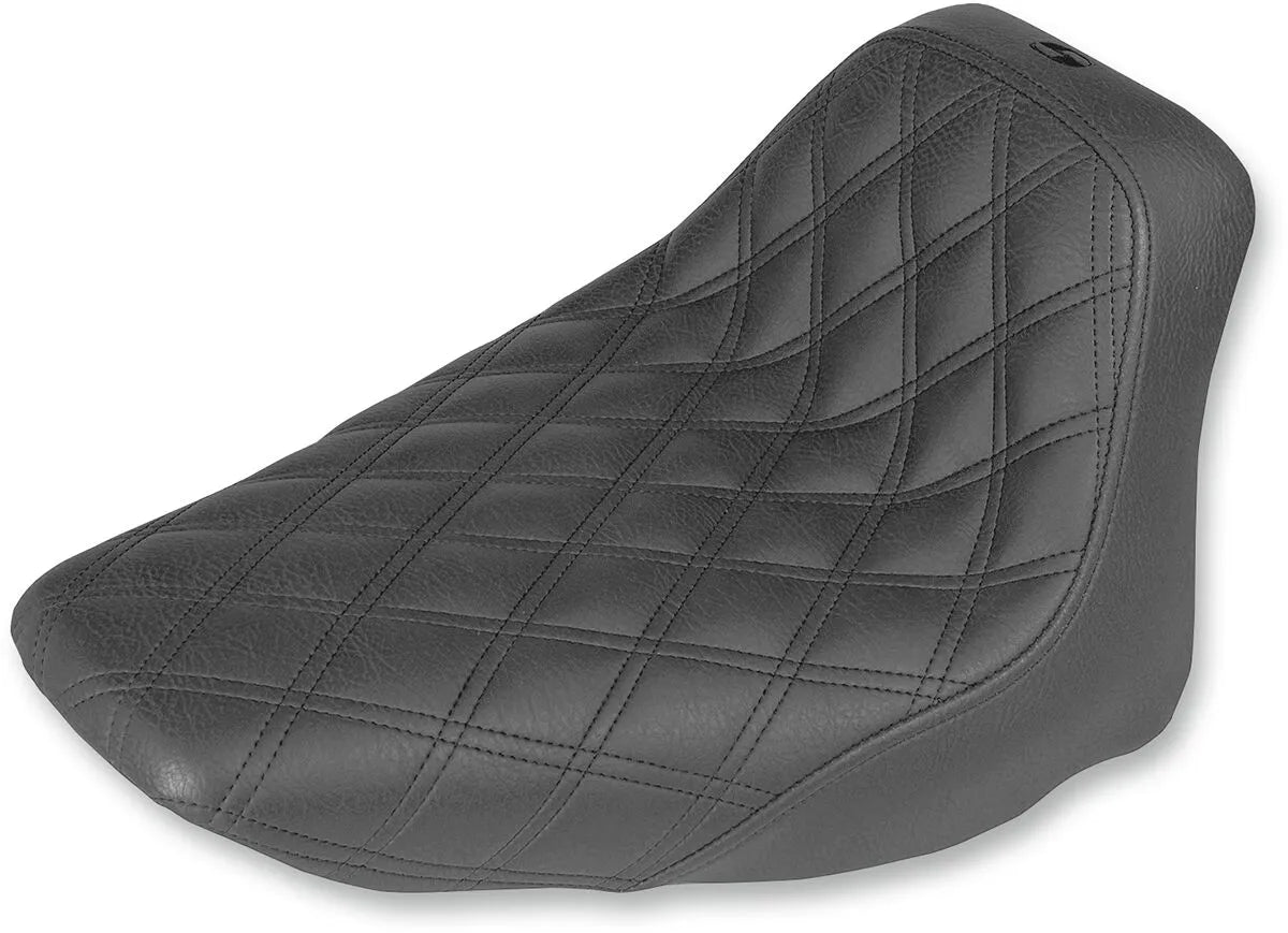Saddlemen Renegade Solo Seat - Lattice Stitch - For Harley Davidson