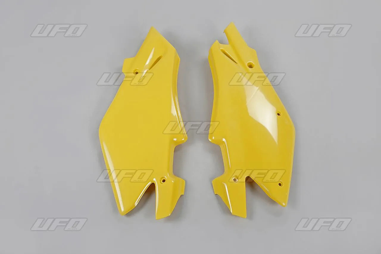 Ufo Side Panels For Husqvarna - Yellow Plastic