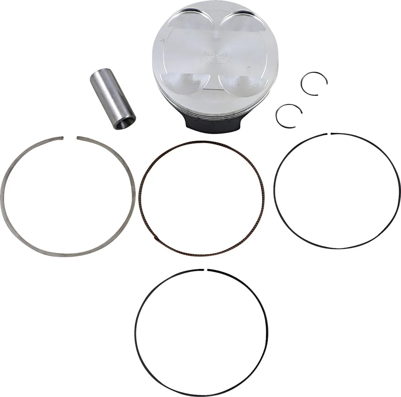 Wossner Piston Kit - 4-stroke, 96.00mm Bore