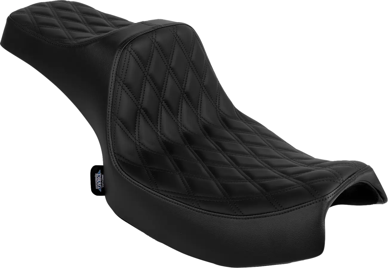 Drag Specialties Seats Predator III 2-Up Motorcycle Seat