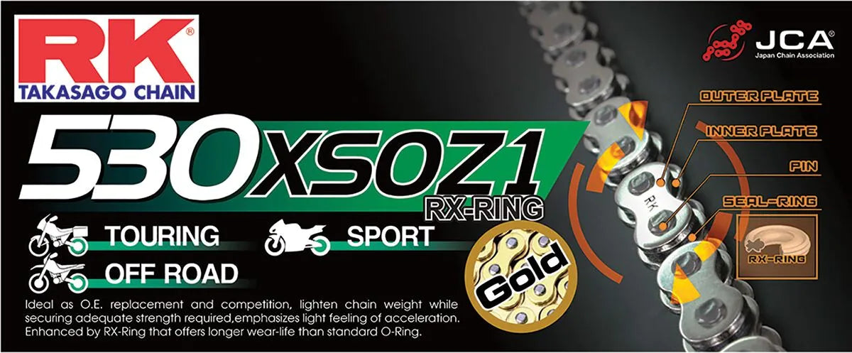 Rk 530 Xsoz1 Chain - High-performance Drive Chain