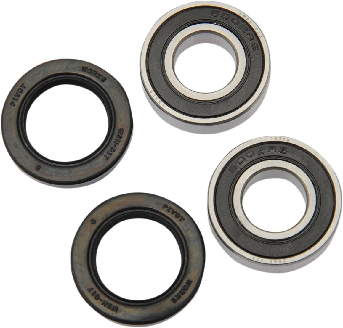 PIVOT WORKS Wheel Bearing and Seal Kit for Front