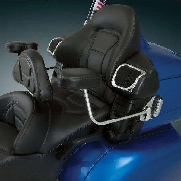 Show Chrome Deluxe Armrest Mount For Gl1800 Goldwing