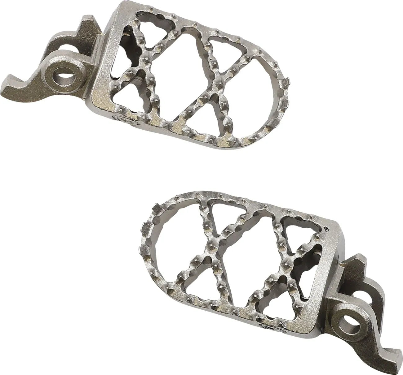 Moose Offroad Pro Foot Pegs - Stainless Steel