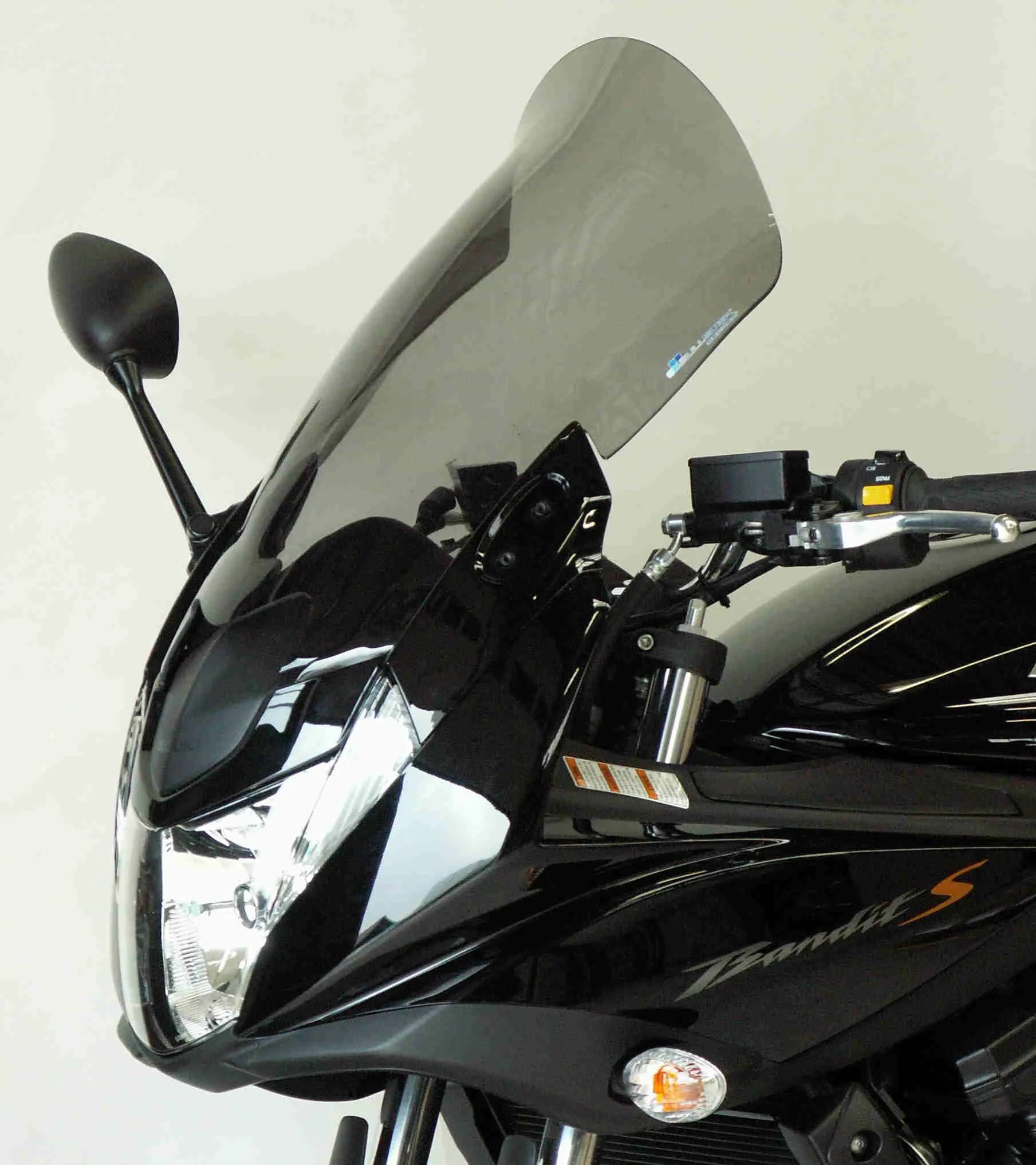 Bullster Windscreen - Naked Bike - Black Smoke