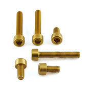 Pro Bolt Aluminium Fuel Cap Kit - Gold
