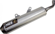 Hgs 2-stroke Silencer Aluminum Muffler Steel End Cap