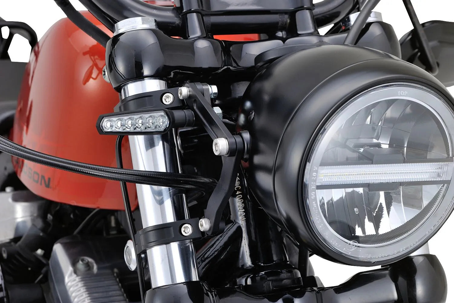 Daytona Headlight Bracket Set - 39mm Fork Mount