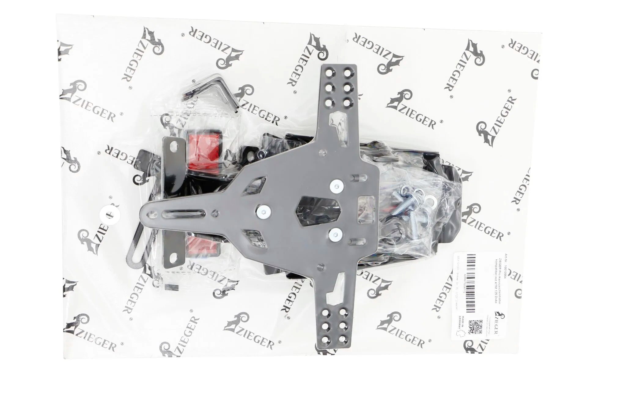 Zieger Pro License Plate Holder Type B For Eu Plates