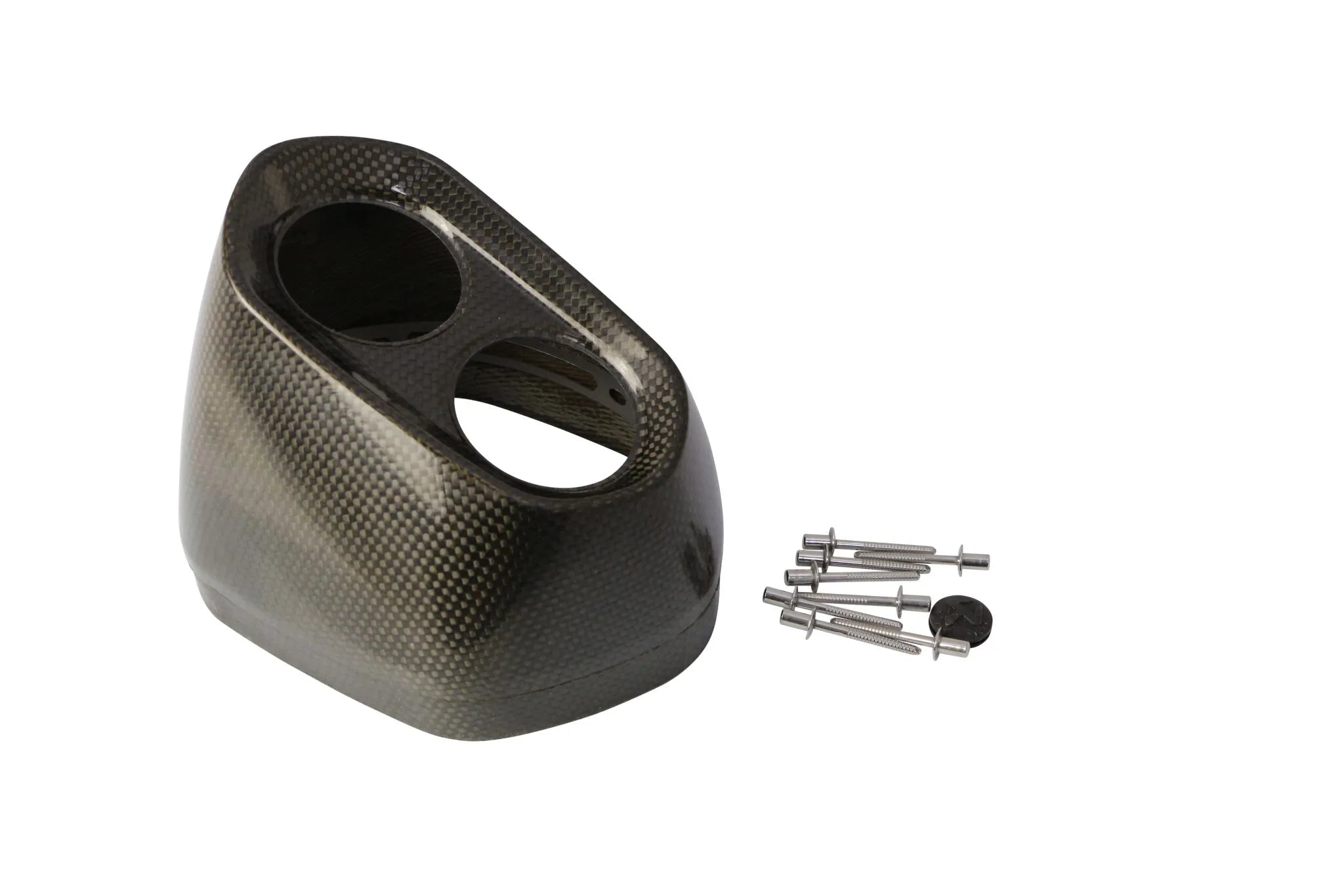 Akrapovic V-ec304 Muffler End Cap - Carbon Fiber