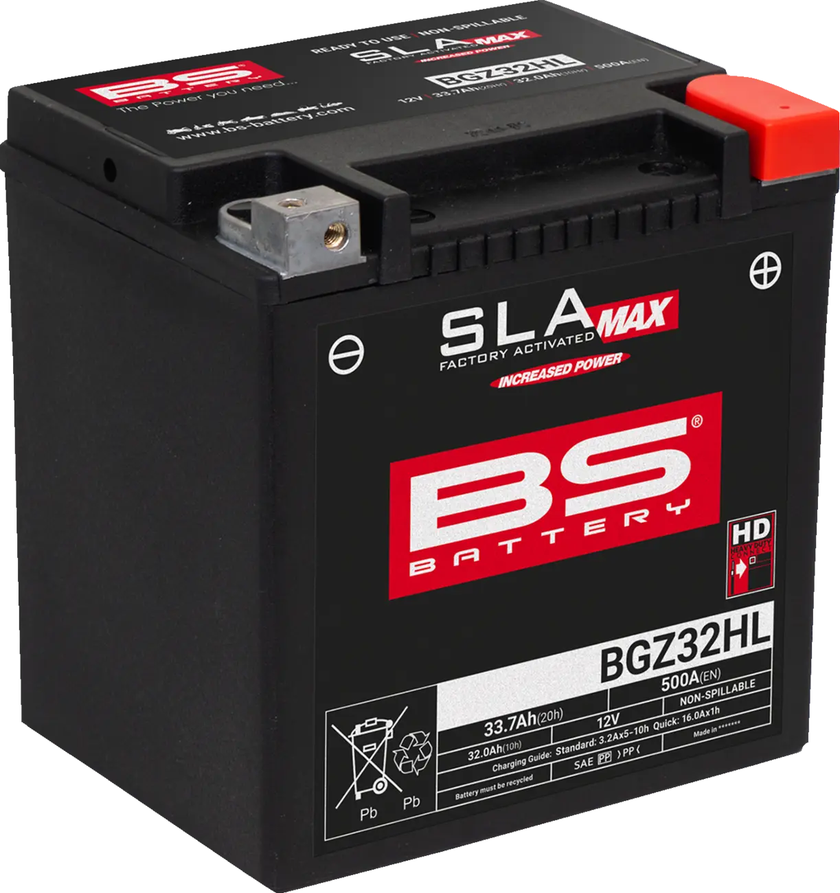Bs Battery Sla Agm 32ah Factory-activated Battery