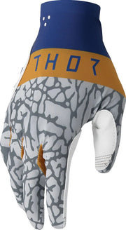 Thor Sportmode Bravo Gloves - Gray/Navy/White/Copper