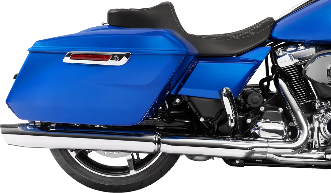2-Up Drag Specialties Extended Reach Predator Iii Seat - For Harley Davidson