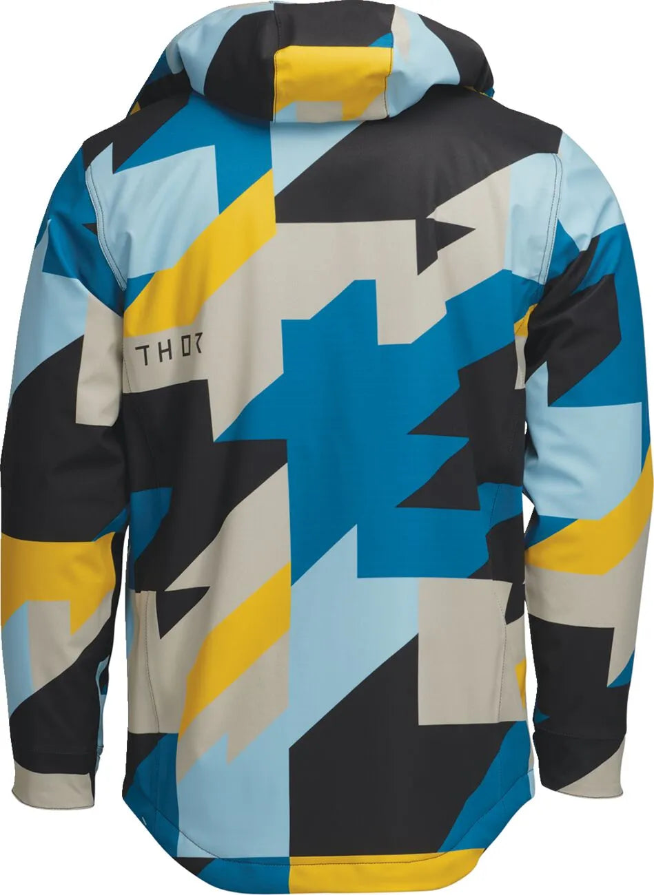 Thor Brave Tour Jacket - Black/Blue/Light Gray/Yellow