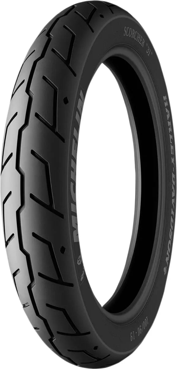 Michelin Scorcher 31 Tire - 110/90b19 Front For Harley-davidson